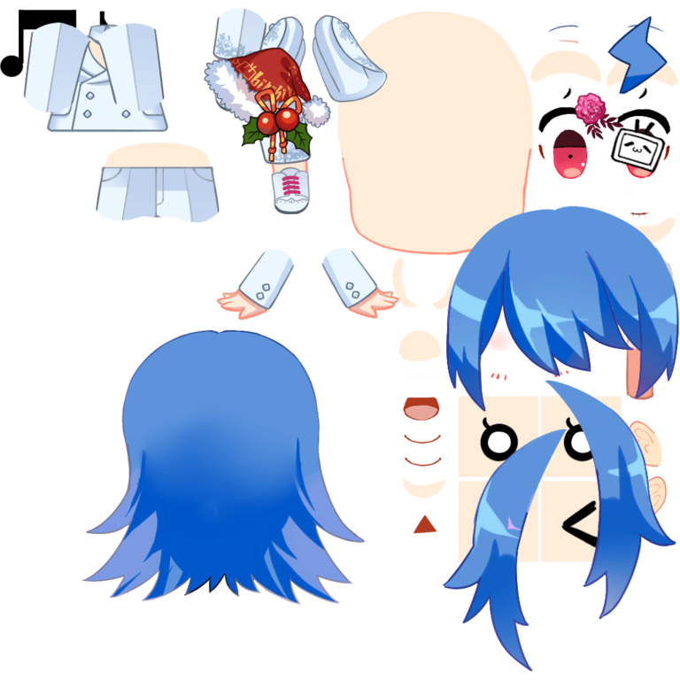 Vdays + Xmas Hat