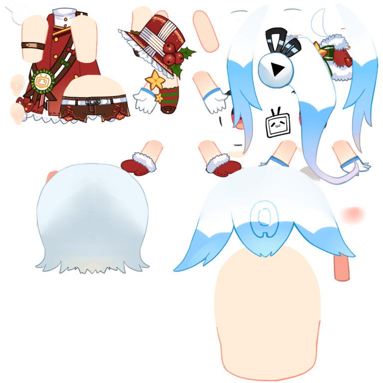 Xmas + Xmas Hat