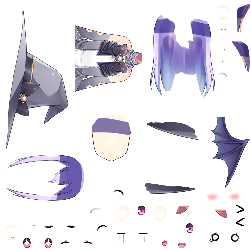 Night Witch Costume Gray (Potion Maker Pio)