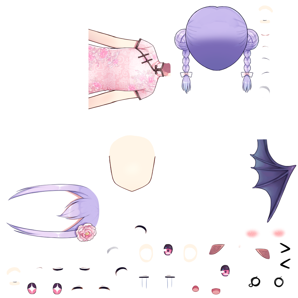 Qipao Costume Pink (Potion Maker Pio)