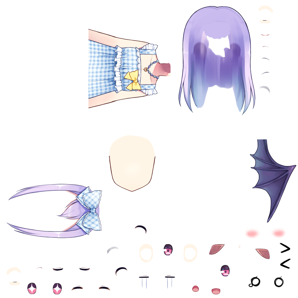 Summer Dress Costume Blue (Potion Maker Pio)