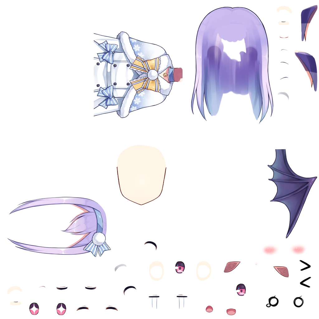 Winter Coat Costume White (Potion Maker Pio)
